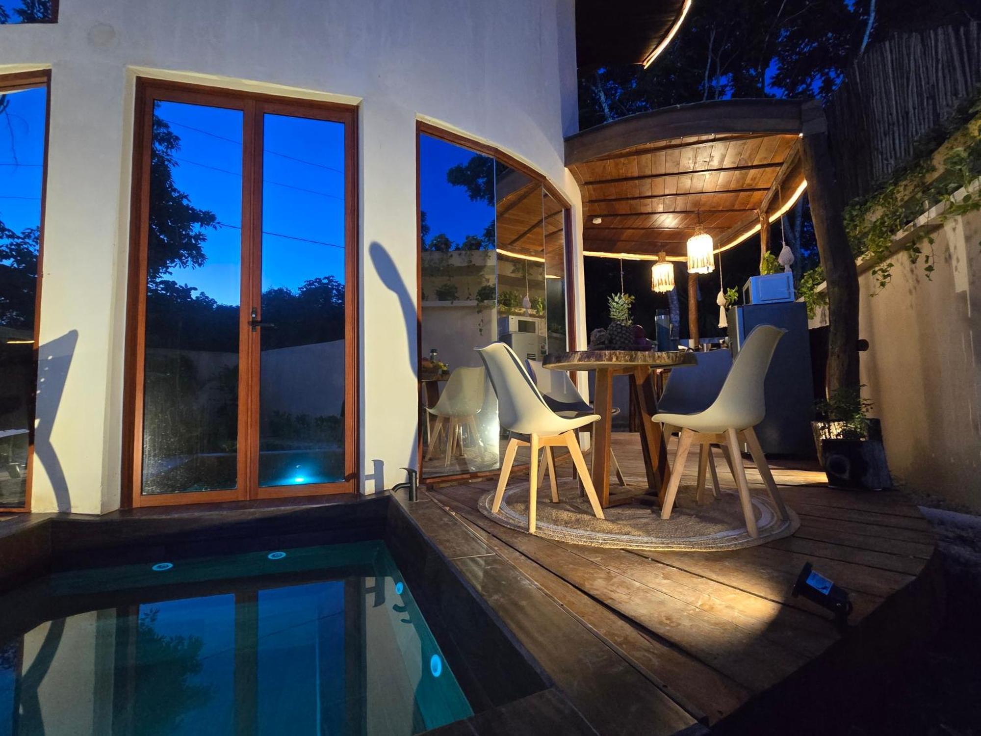 Villa Con Jacuzzi En Bacalar Buenavista  Екстериор снимка