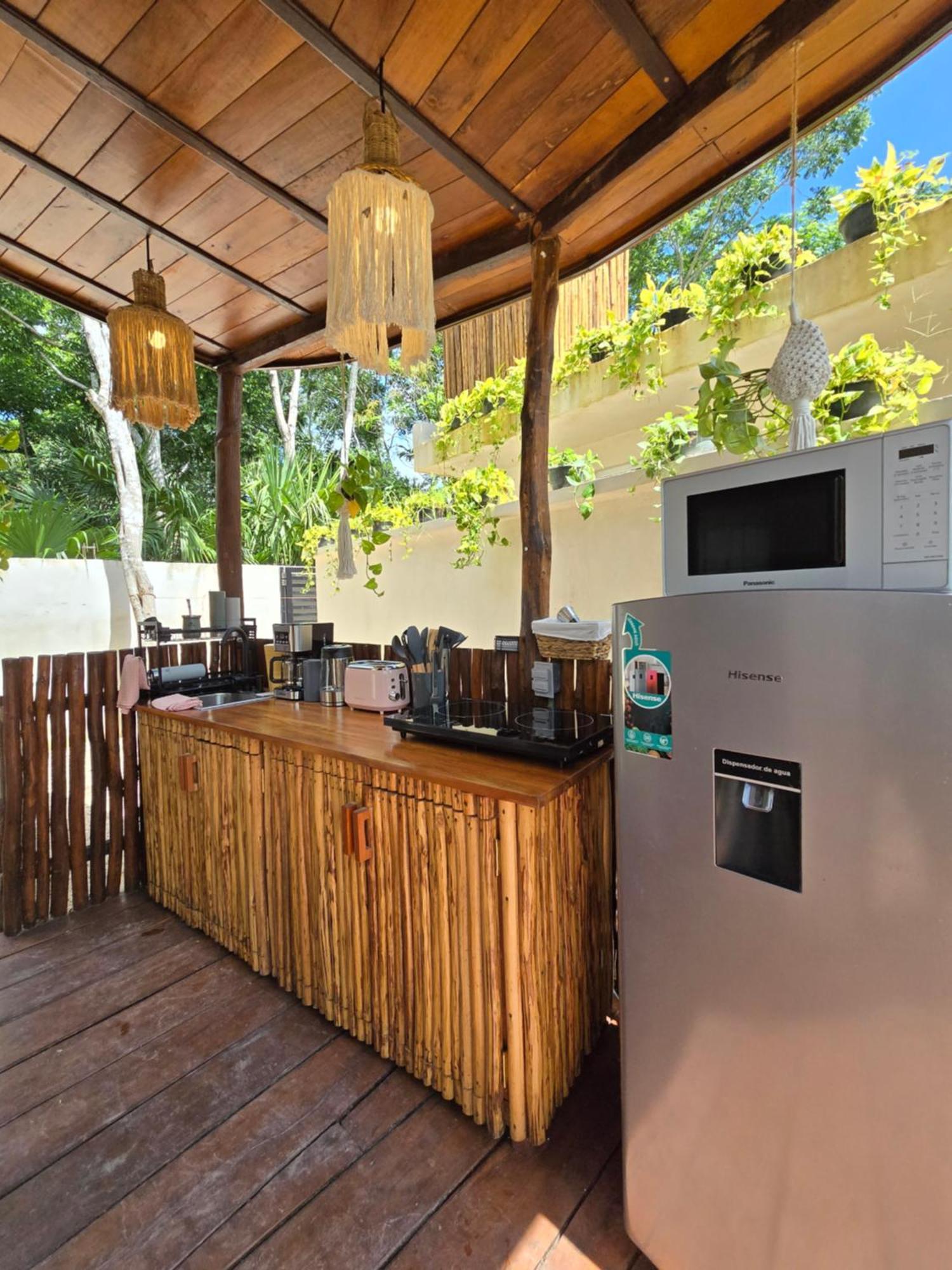 Villa Con Jacuzzi En Bacalar Buenavista  Екстериор снимка
