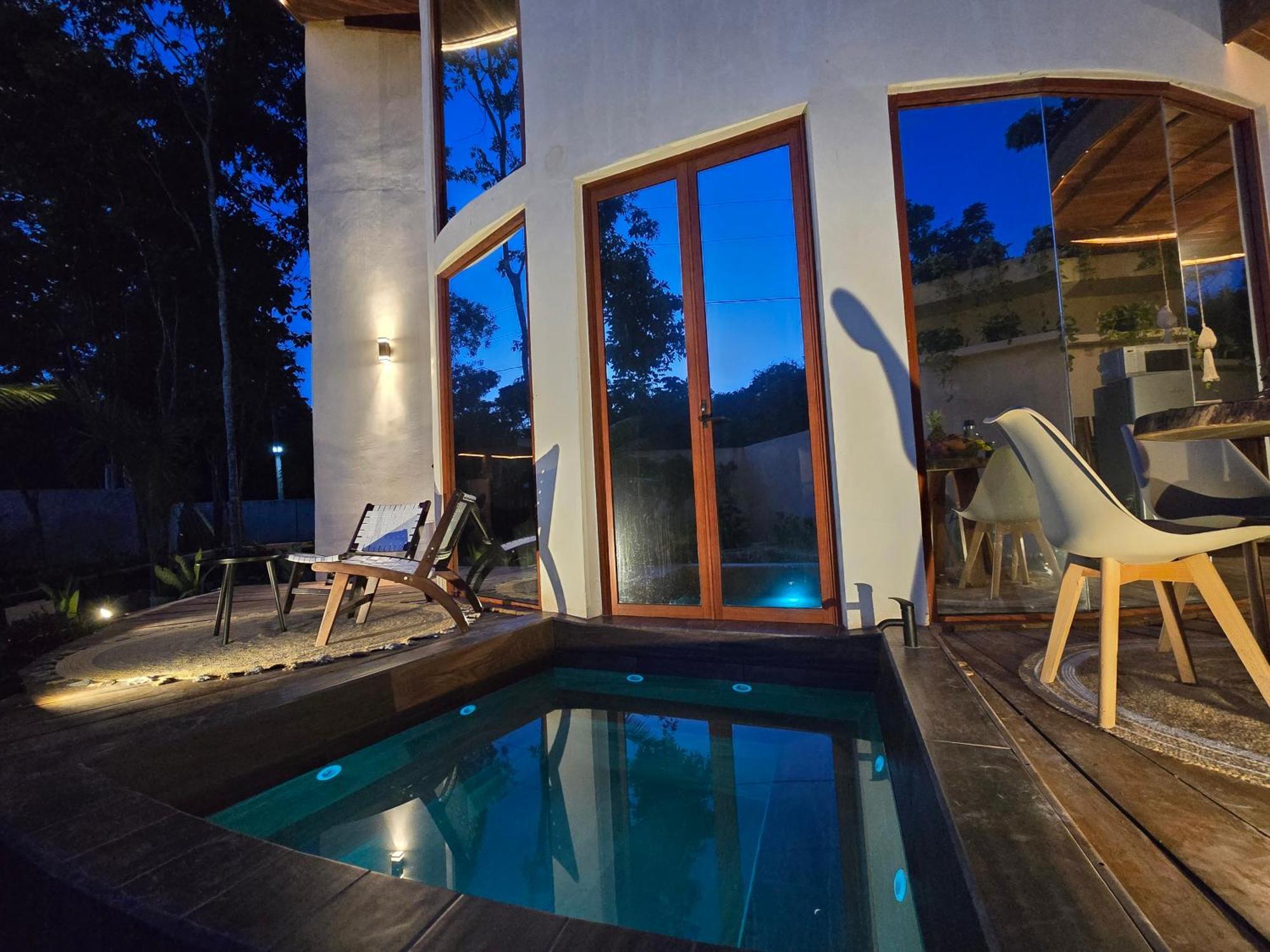 Villa Con Jacuzzi En Bacalar Buenavista  Екстериор снимка