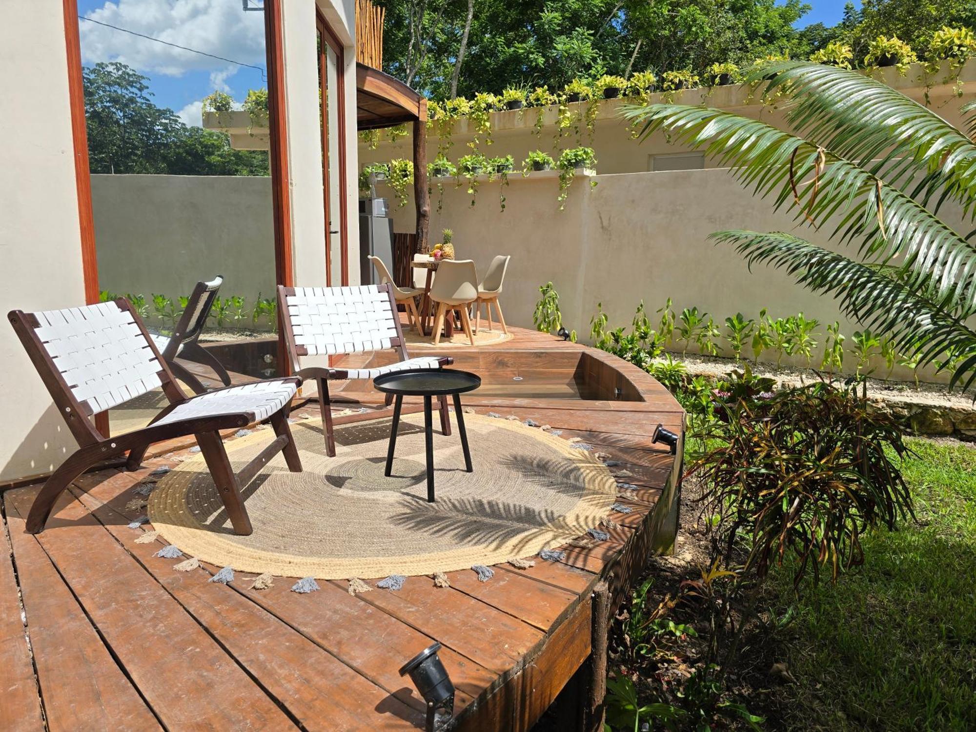 Villa Con Jacuzzi En Bacalar Buenavista  Екстериор снимка