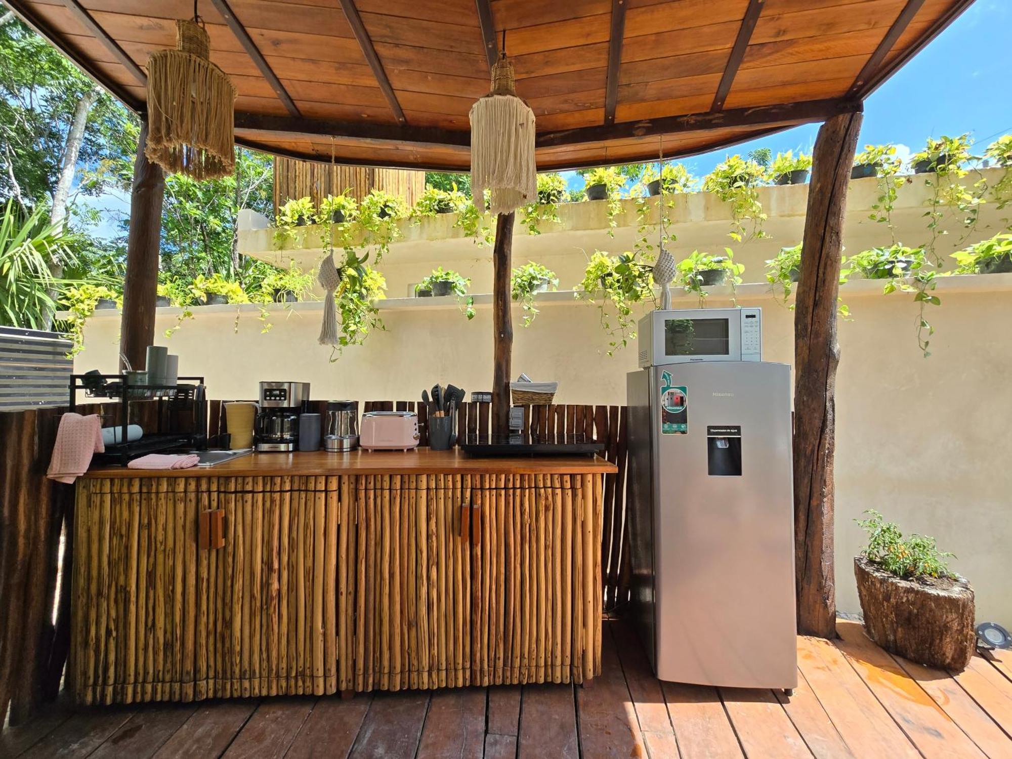 Villa Con Jacuzzi En Bacalar Buenavista  Екстериор снимка