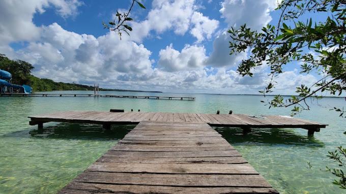 Villa Con Jacuzzi En Bacalar Buenavista  Екстериор снимка