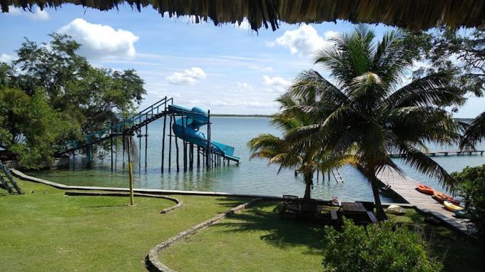Villa Con Jacuzzi En Bacalar Buenavista  Екстериор снимка